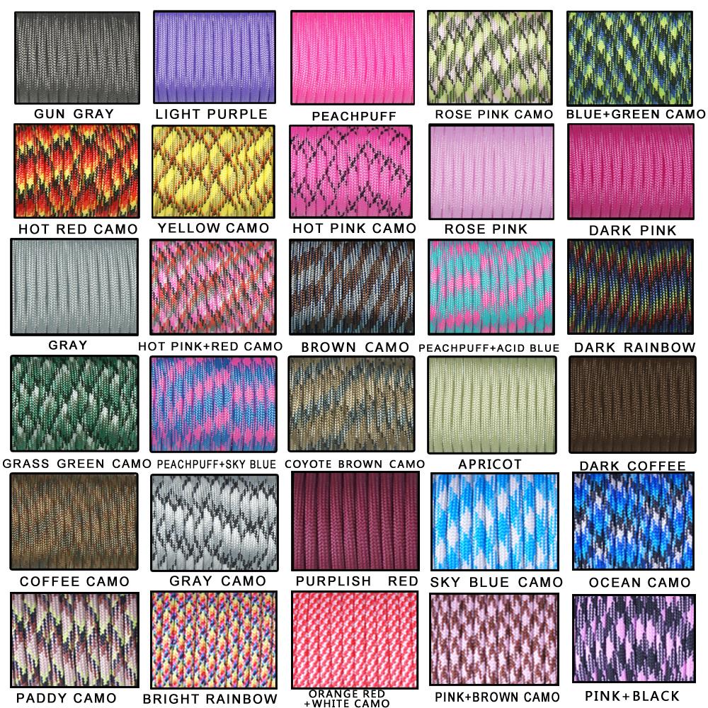 Paracord 550 Feet - 1PCS 550 Paracord Fallschirm-schnur Lanyard Mil