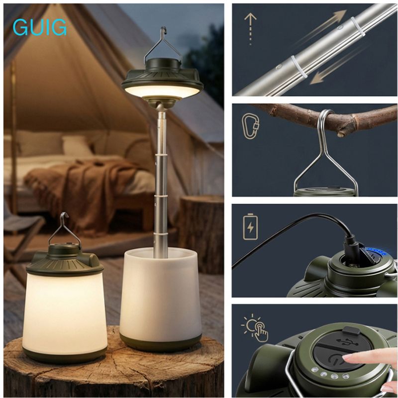 Neue Teleskop-RGB-Campinglampe – Outdoor Adventure Ni Bewertung und Preis