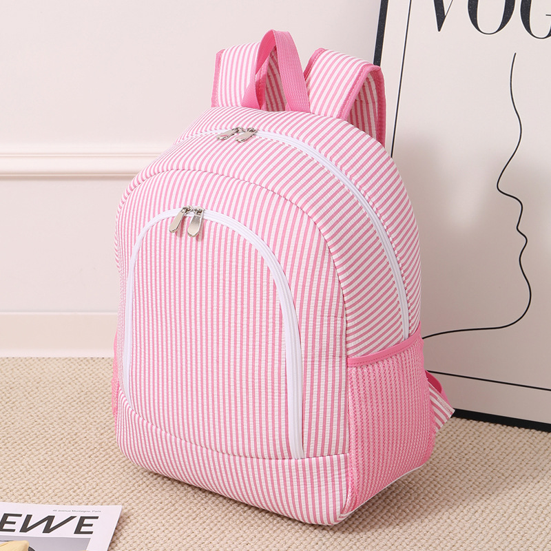 Neuer rosa gestreifter Rucksac – Outdoor Adventure Books Bewertung und Preis